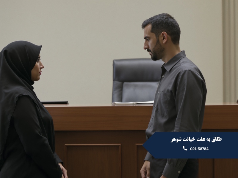 طلاق به علت خیانت شوهر