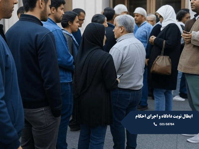ابطال نوبت دادگاه و اجرای احکام