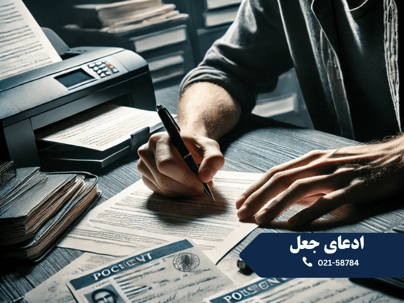 ادعای جعل