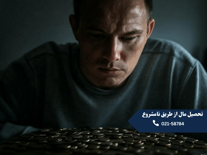 تحصیل مال از طریق نامشروع
