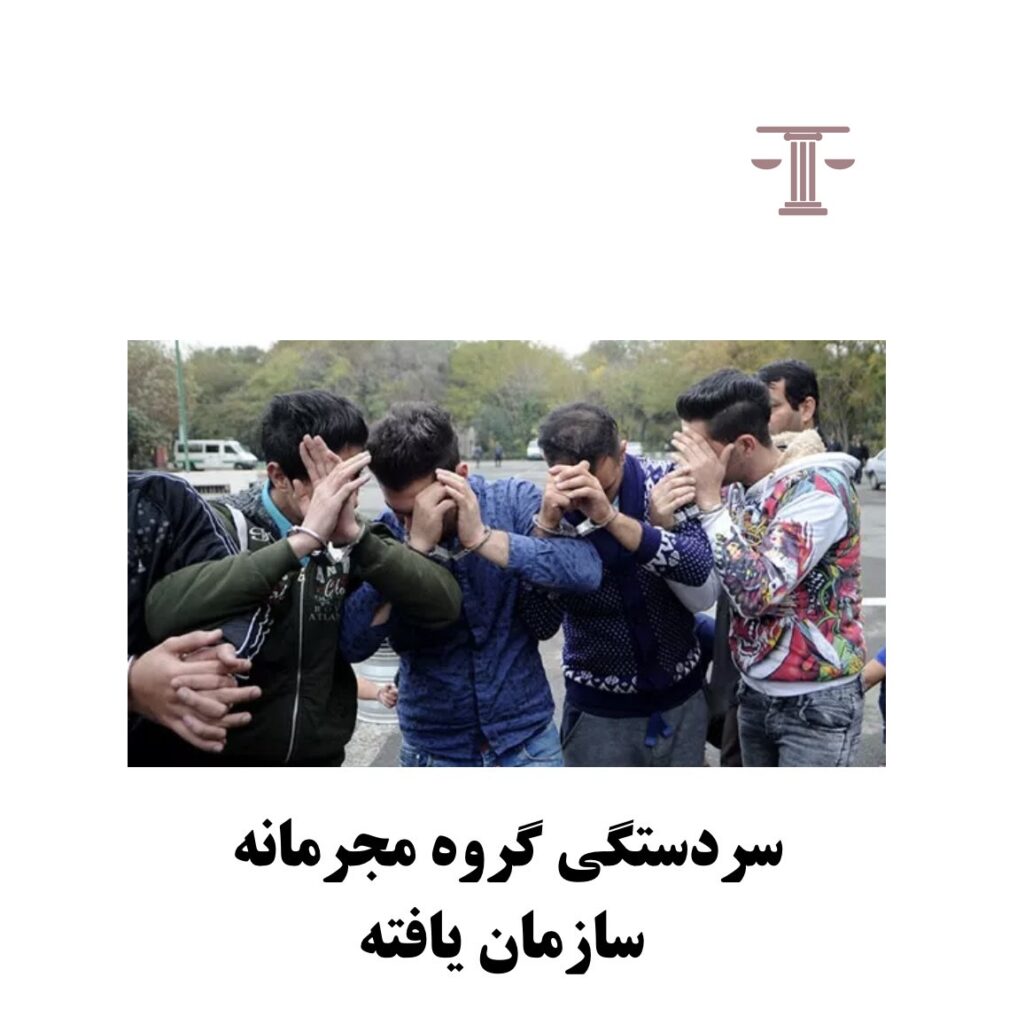سردستگی گروه مجرمانه سازمان یافته