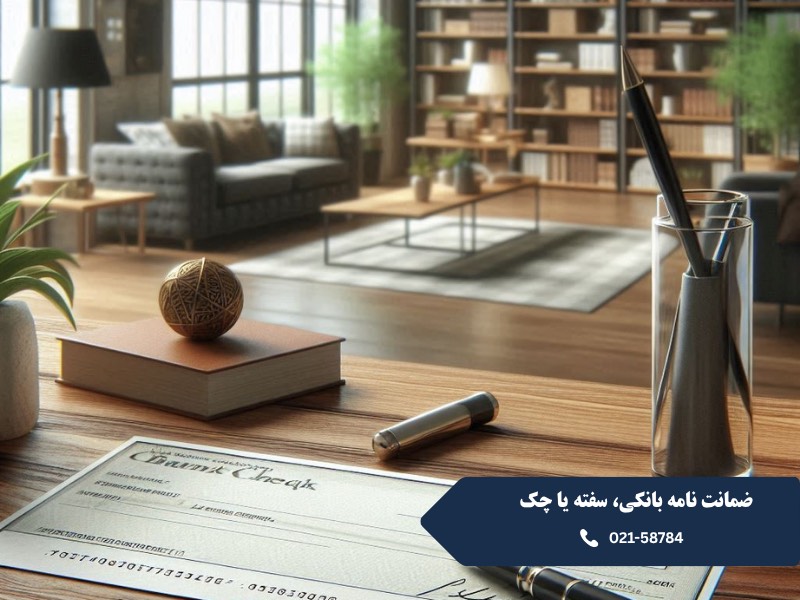 ضمانت نامه بانکی، سفته یا چک